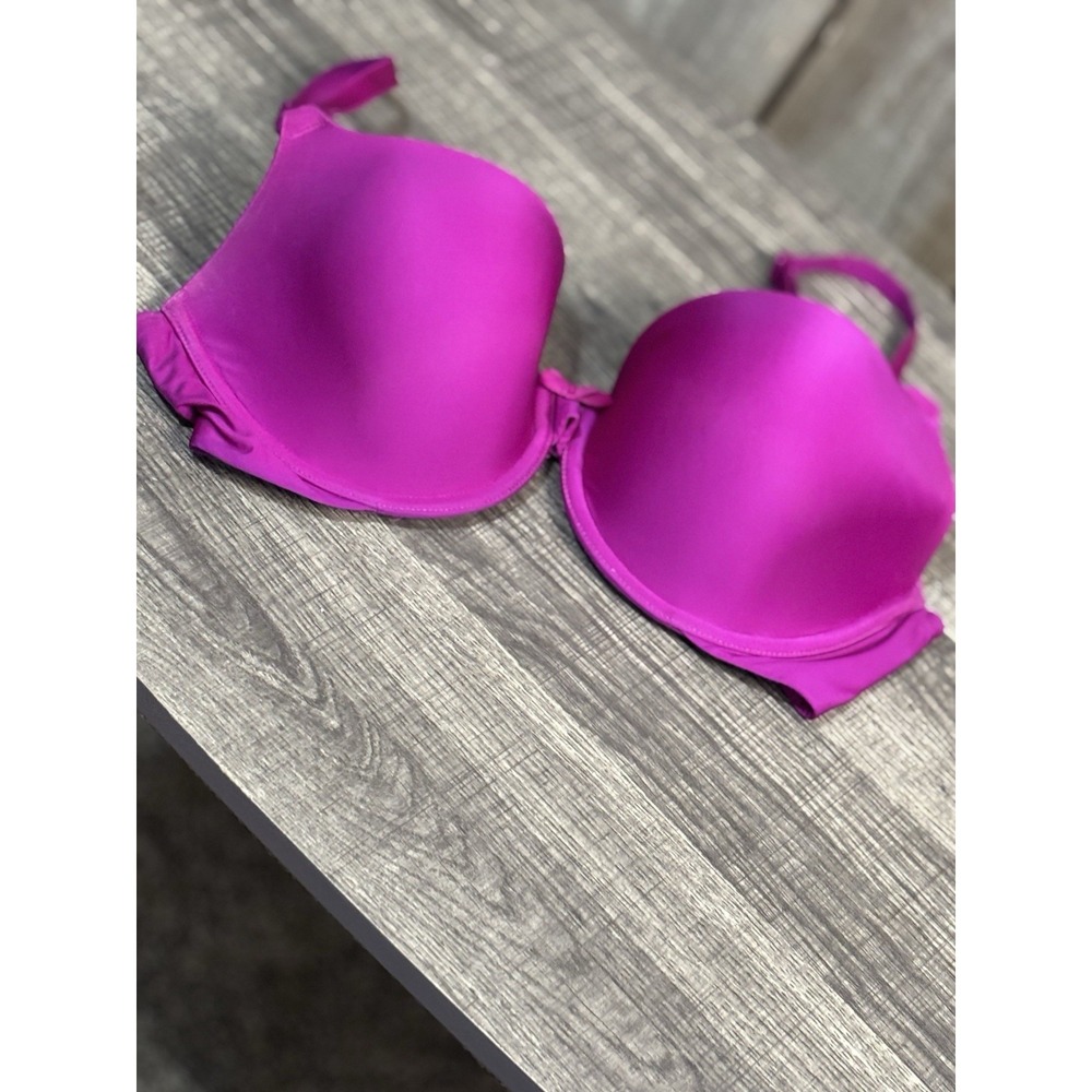 Victoria's Secret Demi Bra 36C Magenta Underwire
